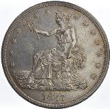 United States dollarUnited States Trade Dollar dated 1877 S